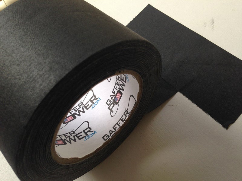 Gaffer Power Real Professional Premium Grade Gaffer Tape Made in The USA - Heavy Duty Gaffers Tape - Non-Reflective - Multipurpose - Better Than Duct Tape! 3 Inch X 30 Yards - Black - Image 3